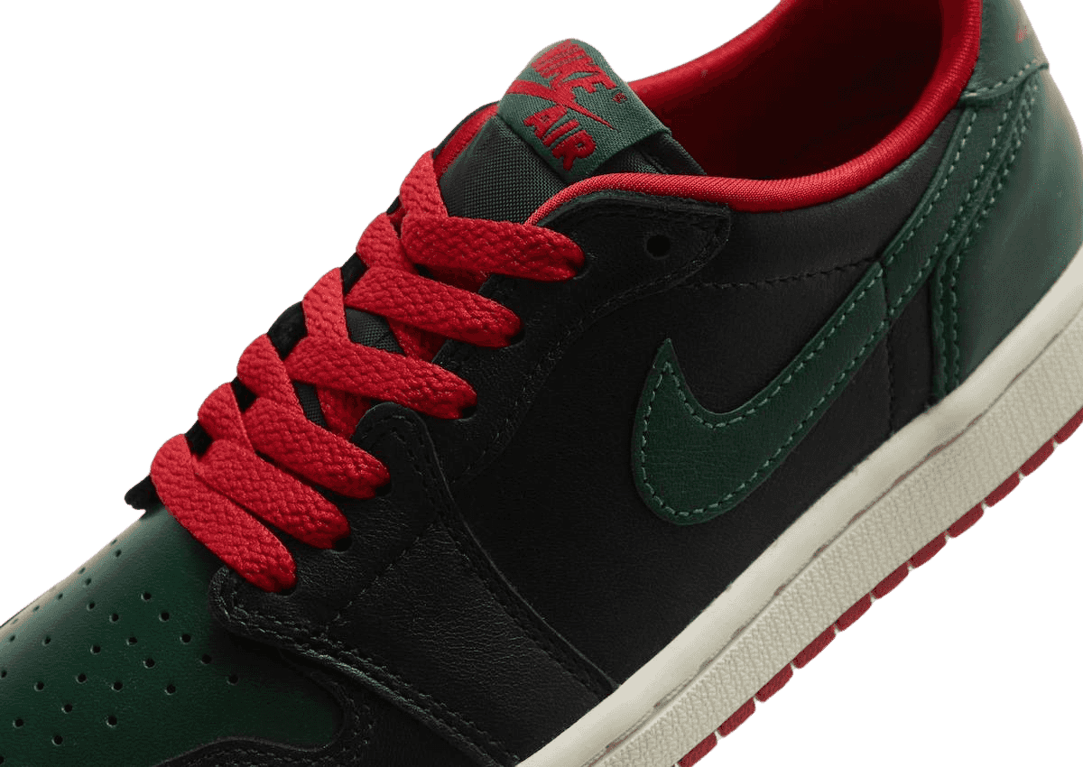 Air Jordan 1 Retro Low Black/Gorge Green (W)
