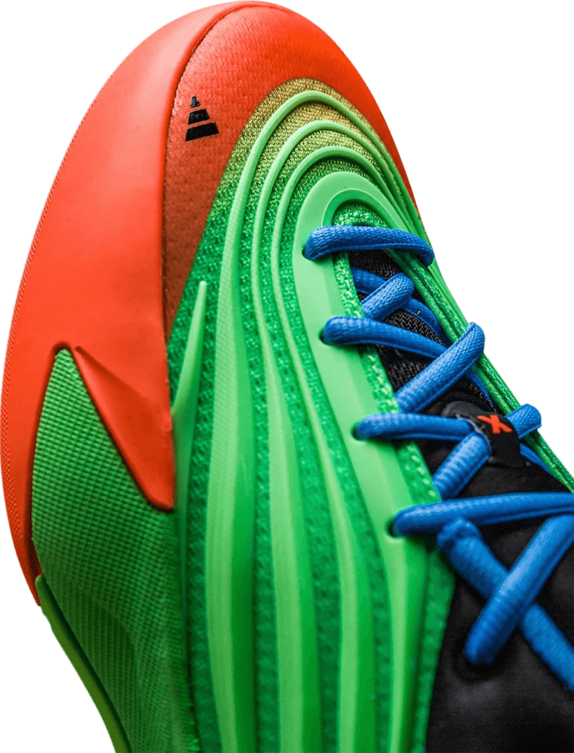 Adidas Dame 10 Lime Burst/Signal Orange