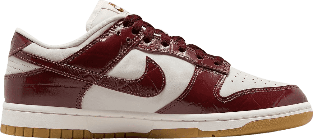 Nike Dunk Low Team Red Croc (W)