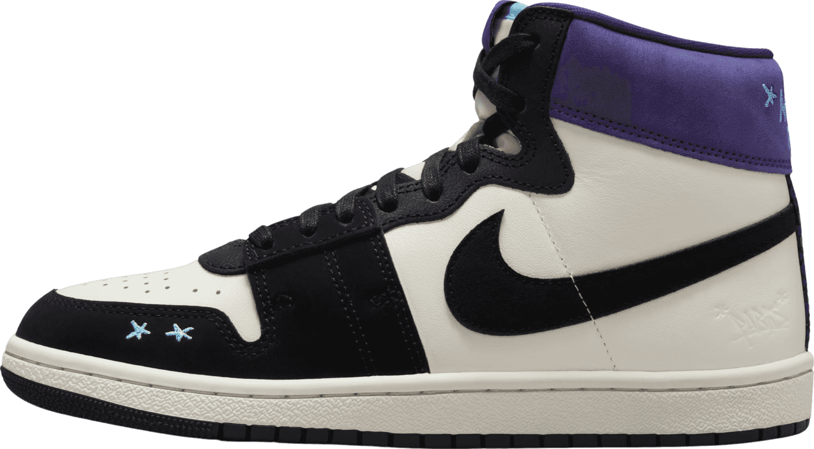 Opium x Nike Jordan Air Ship Black/Court Purple