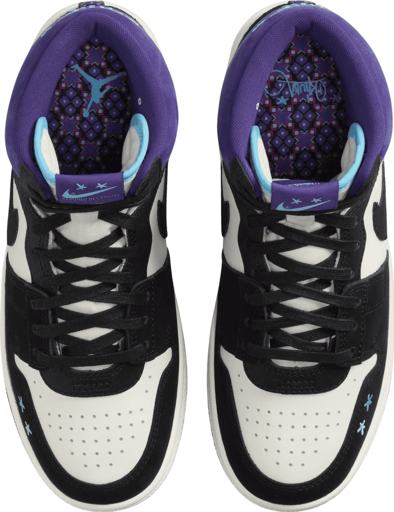 Opium x Nike Jordan Air Ship Black/Court Purple
