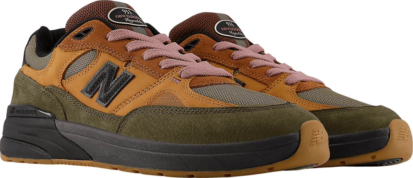Mike Gigliotti x New Balance Numeric 933 Reynolds True Brown/Candy Pink