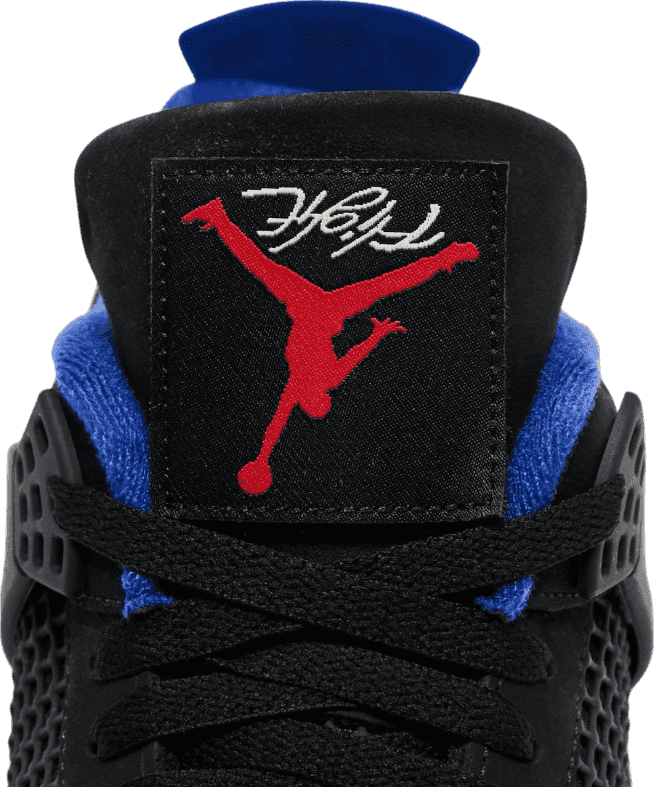 Air Jordan 4 Rare Air Black/Royal Blue