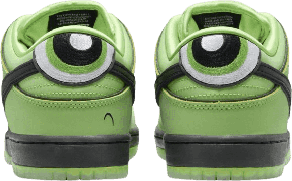 Nike SB Dunk Low x The Powerpuff Girls Buttercup