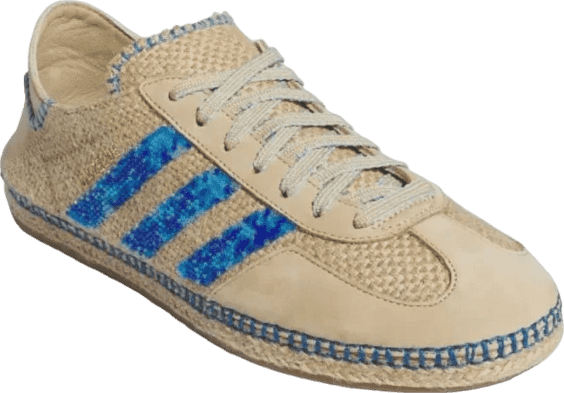 Clot x Adidas Gazelle Linen Khaki/Light Blue