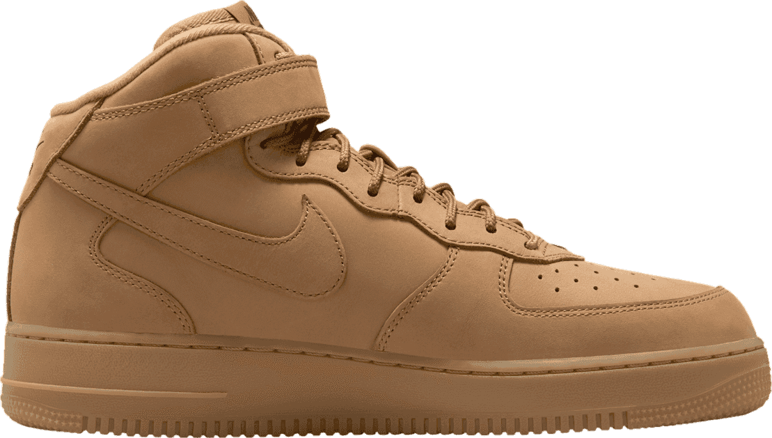 Nike Air Force 1 Mid Flax/Outdoor Green