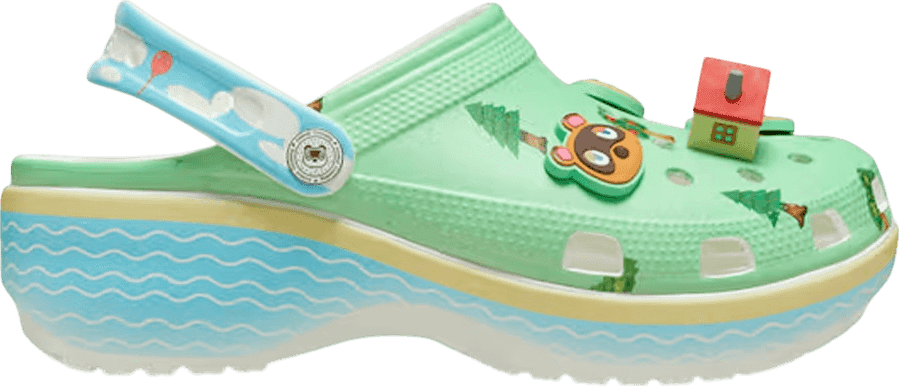 Crocs Classic Platform Clog Animal Crossing (W)