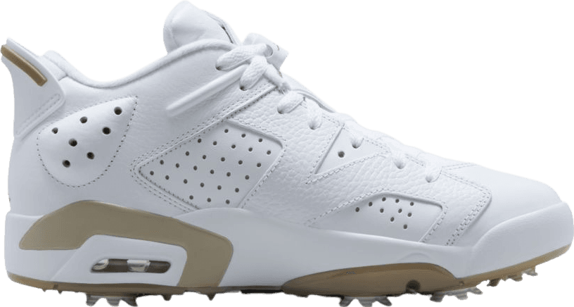 Air Jordan 6 Low Golf White Khaki