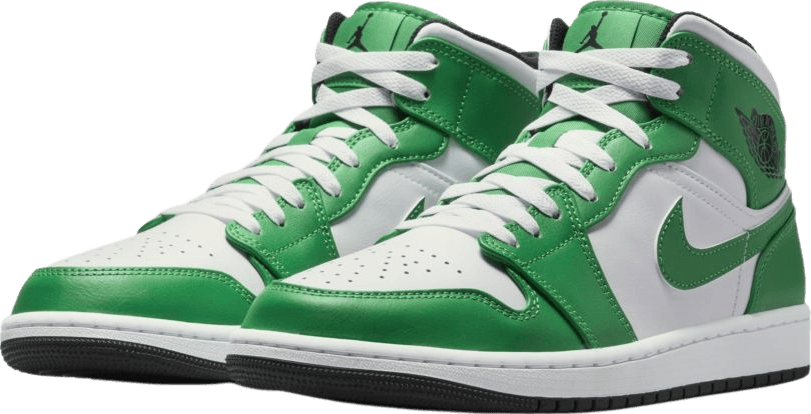 Air Jordan 1 Mid Lucky Green