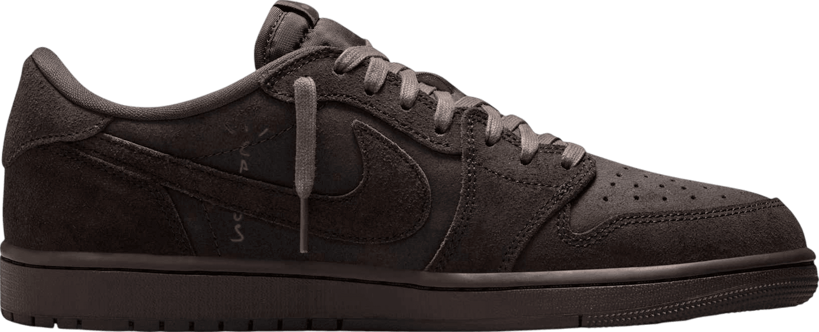 SwiftSole - Travis Scott x Air Jordan 1 Low SP Velvet Brown