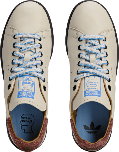 Brain Dead x Adidas Stan Smith Cream