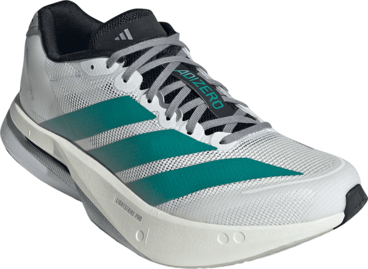 Adidas Adizero Boston 13 Cloud White/Pure Teal (W)