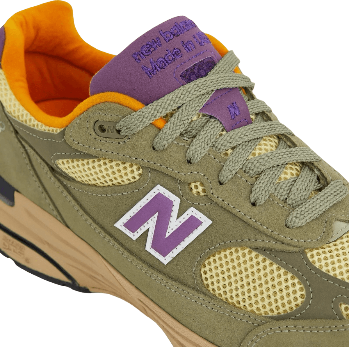 New Balance 993 Made in USA Olive Leaf