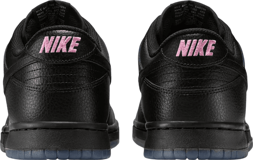Nike Dunk Low Transparent Black/Pink Rise