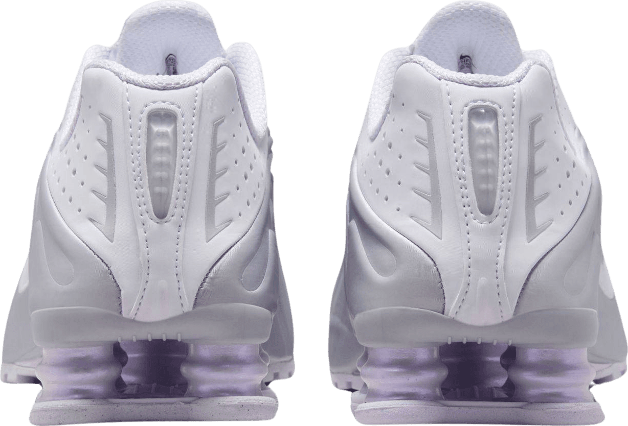 Nike Shox R4 White/Metallic Platinum (W)