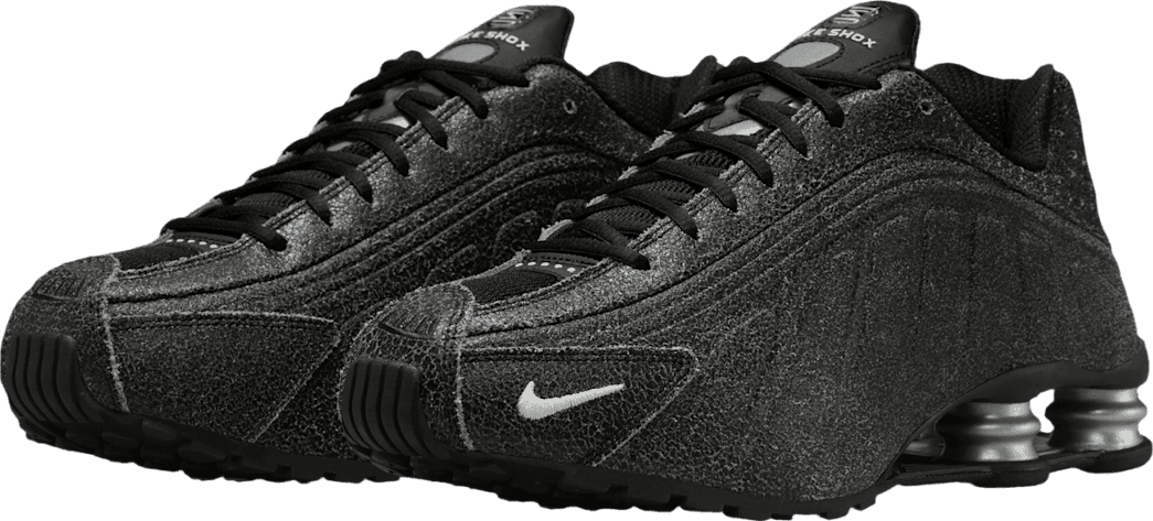 Nike Shox R4 Black/Metallic Silver