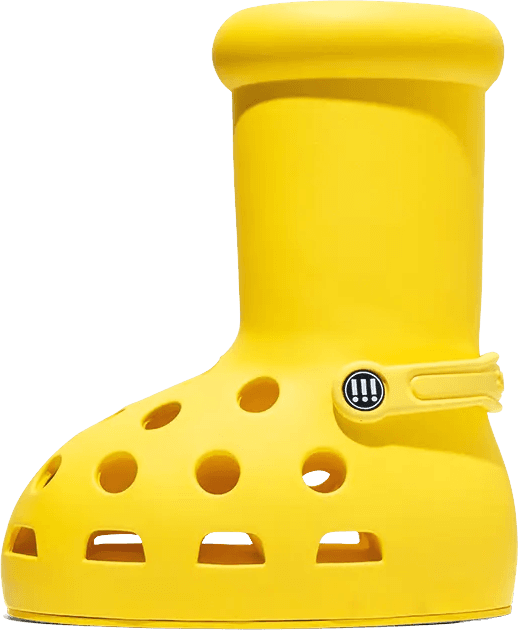 MSCHF x Crocs Big Yellow Boot
