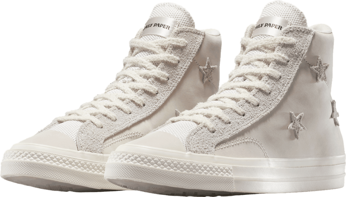 Daily Paper x Converse Hi Star Player 76 White Sand