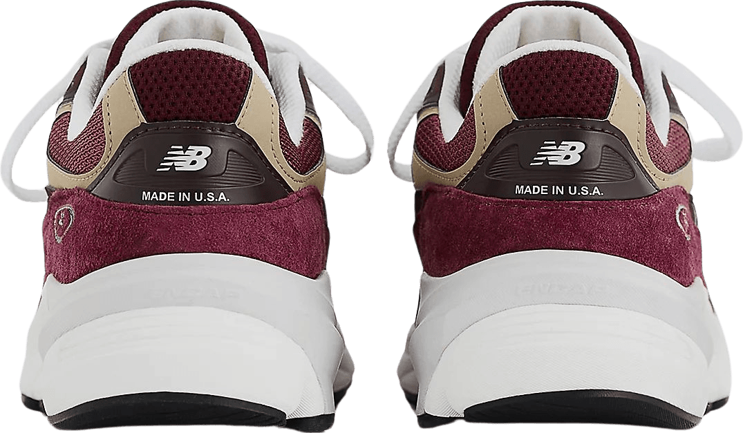 New Balance 990v6 Burgundy/Tan
