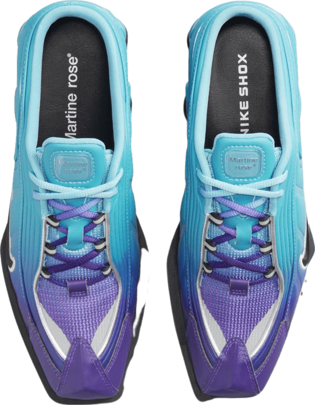 Nike Shox MR4 Mule Martine Rose Scuba Blue