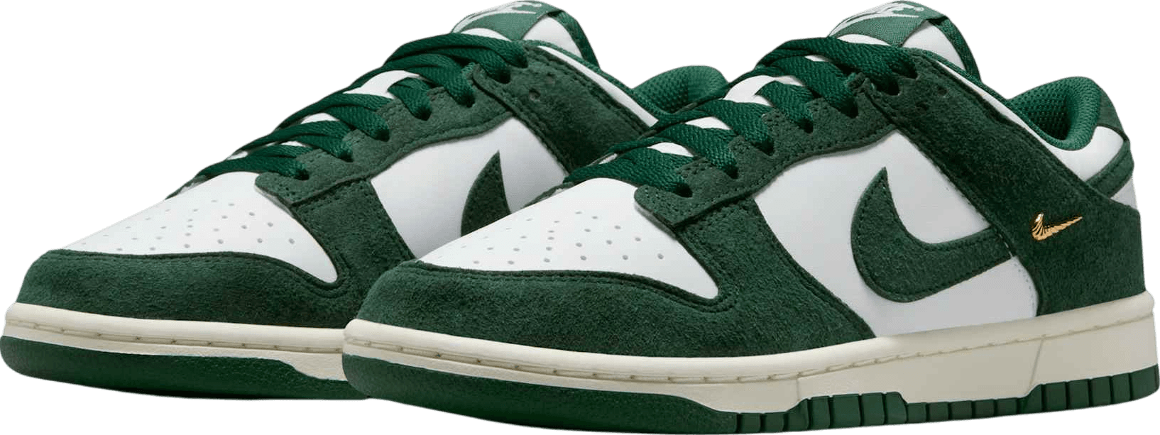 Nike Dunk Low Mini Swoosh Gorge Green/Gold (W)