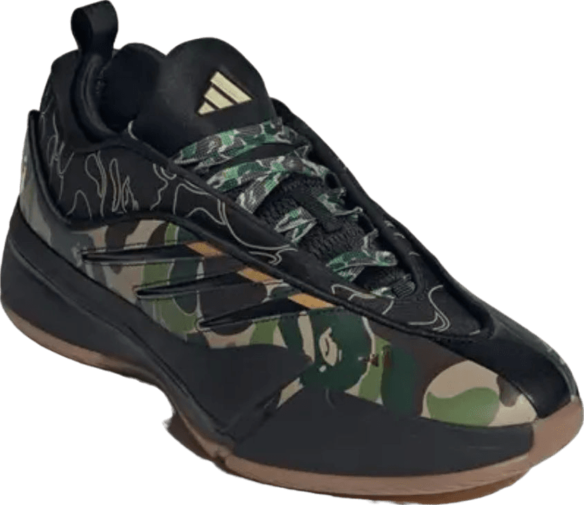BAPE x adidas Dame 9 Green Camo