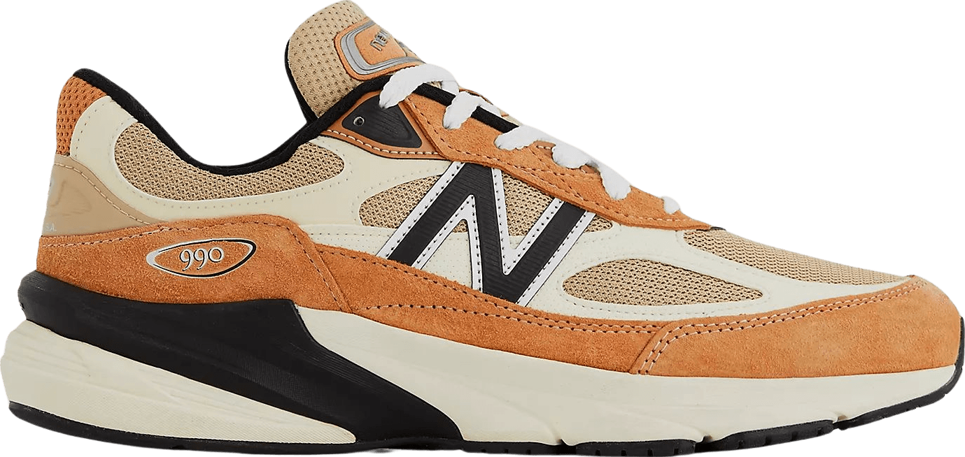 New Balance 990v6 MiUSA Sepia Orange