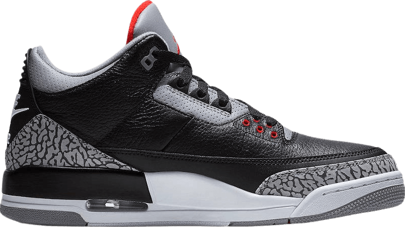 Air Jordan 3 Black Cement Reimagined