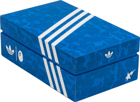 Bape x Adidas Superstar Vintage Blue