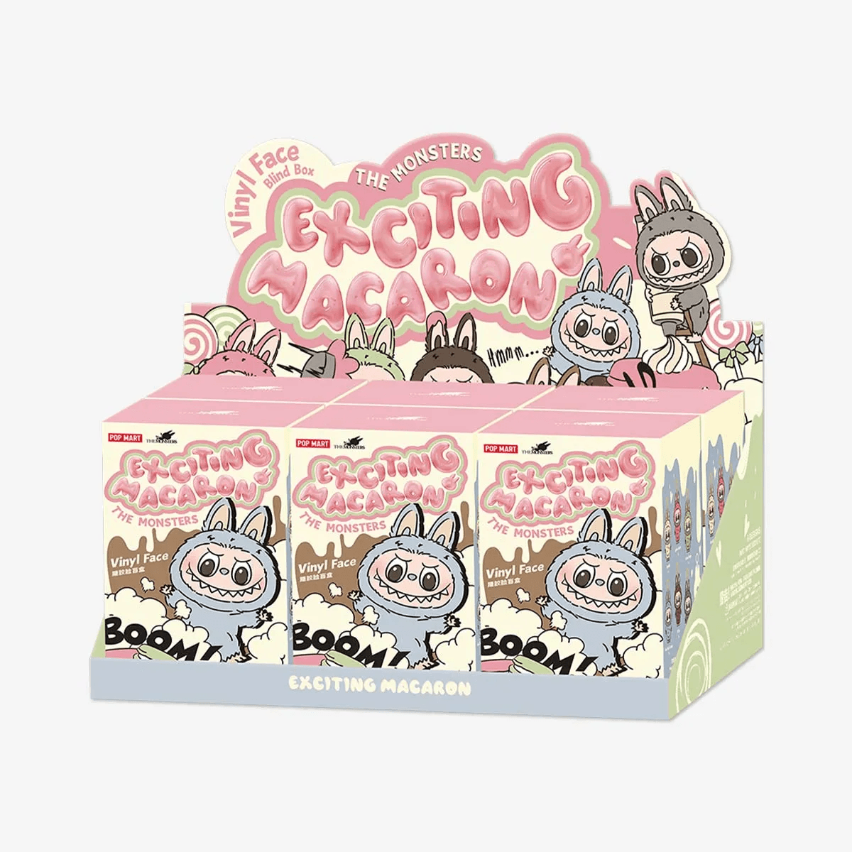 Labubu The Monsters Exciting Macaron Vinyl Blind Box