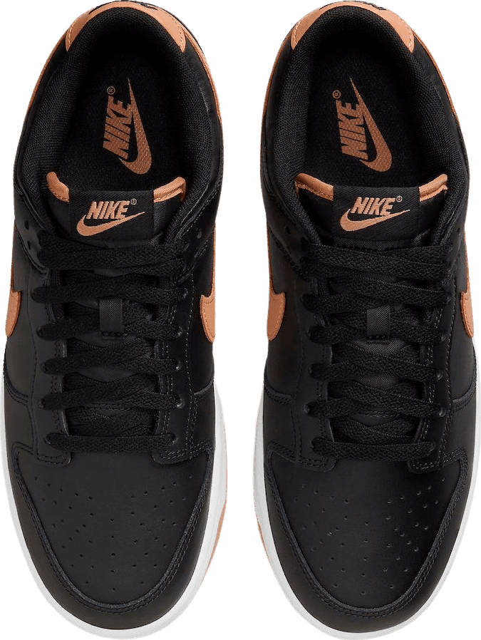 Nike Dunk Low Black/Amber Brown