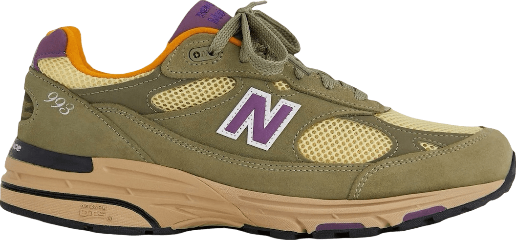 New Balance 993 Made in USA Olive Leaf