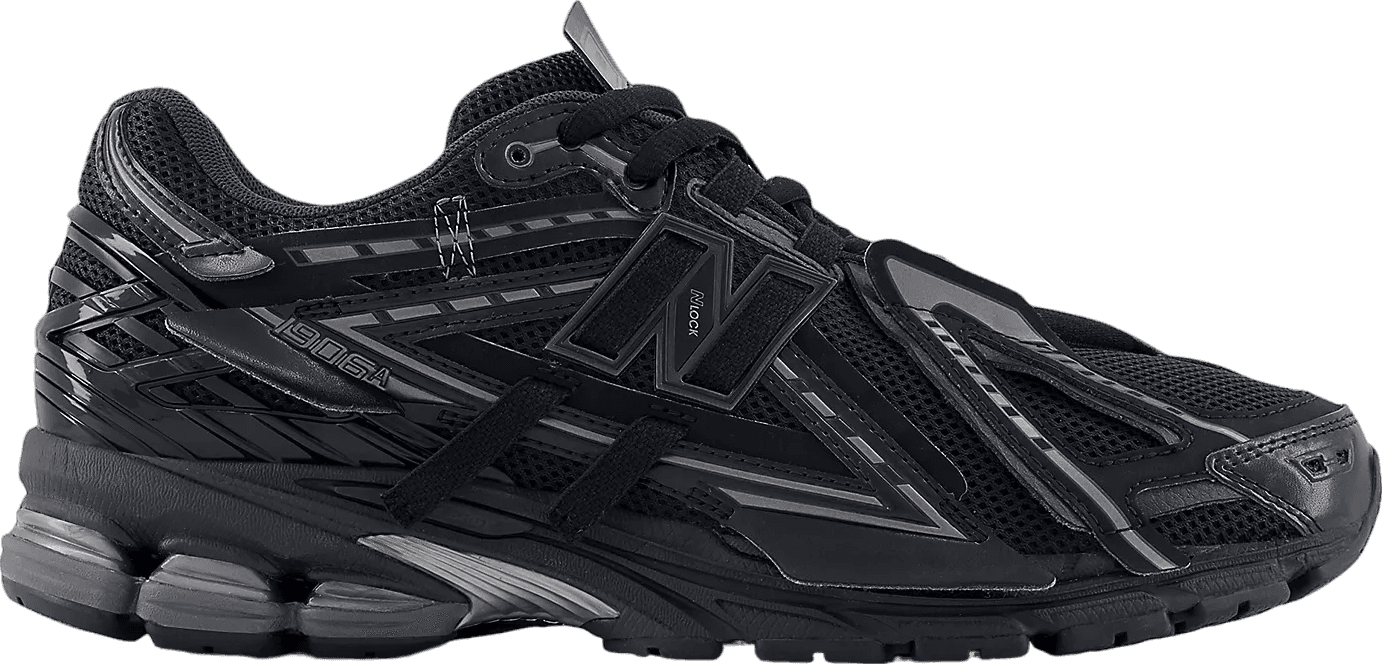 【セール 登場から人気沸騰】 SwiftSole - New Balance 1906A Black/Dark Silver ネイルチップ・付け爪