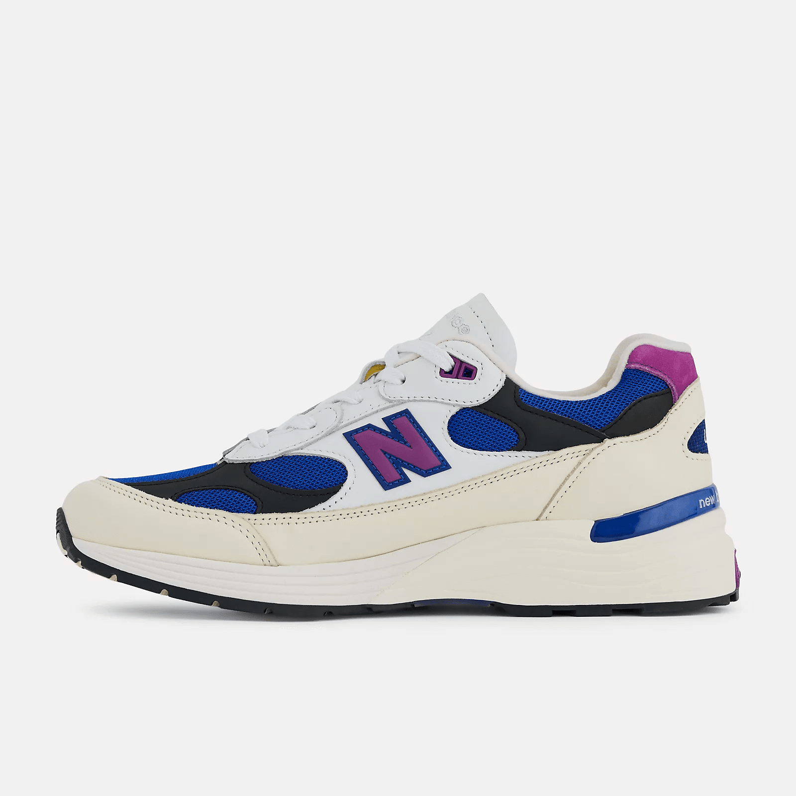New Balance 992 MiUSA White/Royal/Purple Fuchsia