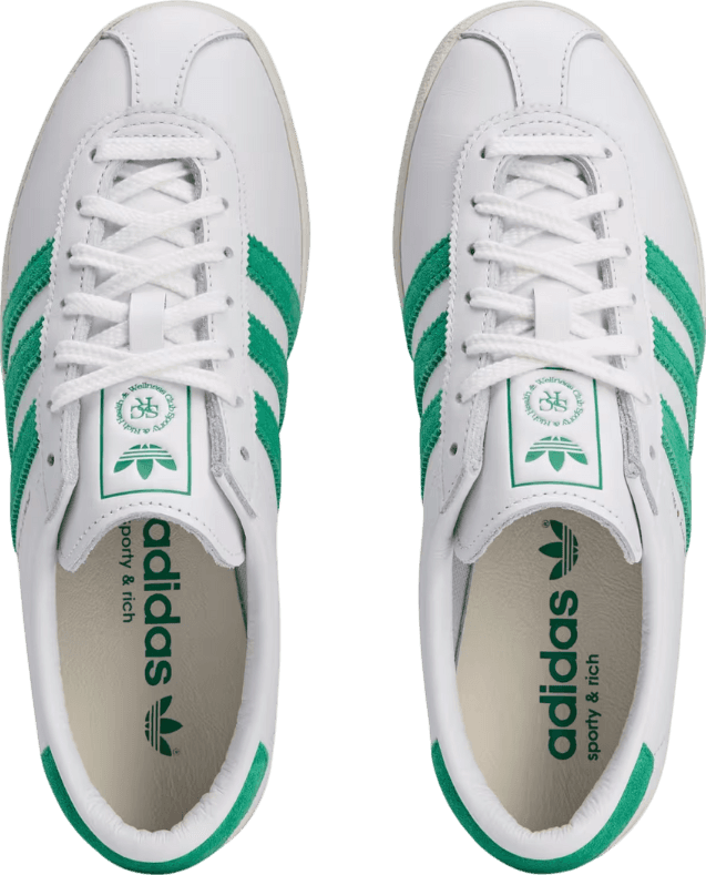 Sporty & Rich x Adidas Blanc White Court Green (W)