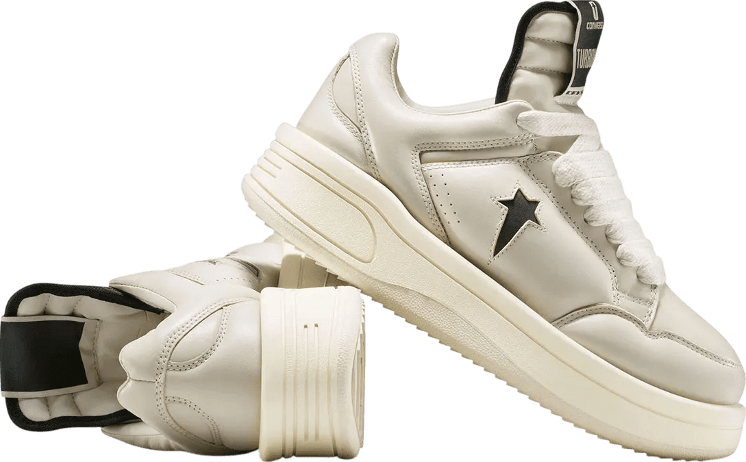 Rick Owens x Converse TURBOWPN OX Cloud Cream