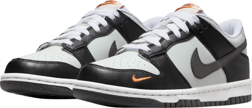 Nike Dunk Low Black/Bright Mandarin (GS)