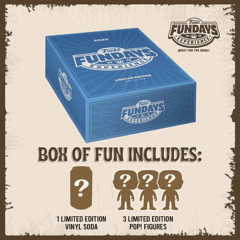 Funko Fundays 2025 Box of Fun