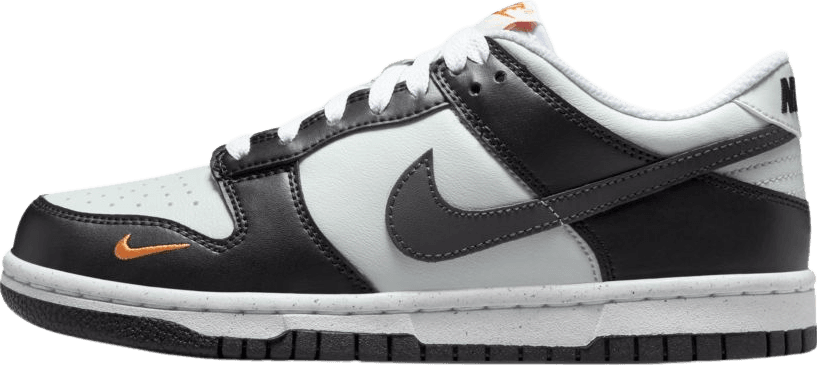Nike Dunk Low Black/Bright Mandarin (GS)