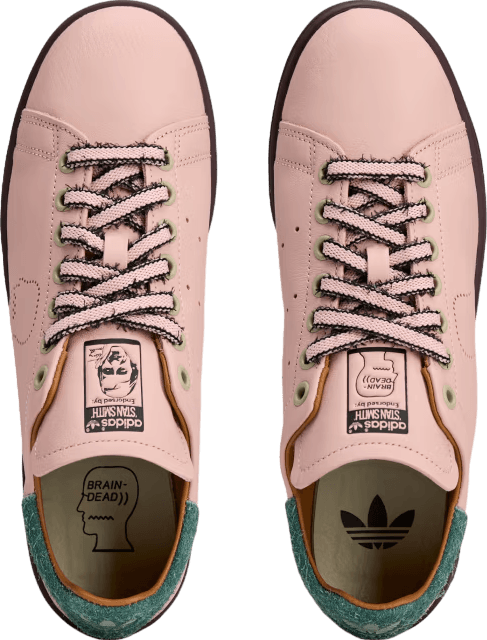 Brain Dead x Adidas Stan Smith Vapour Pink