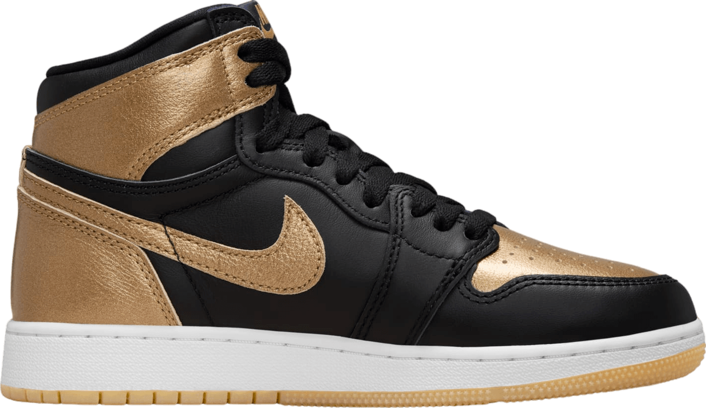 Air Jordan 1 High Black/Gold (GS)