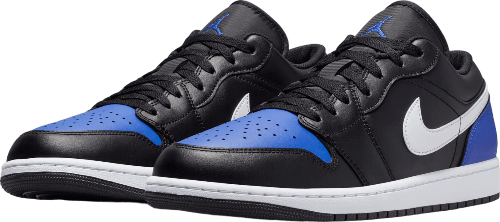 Air Jordan 1 Low Black Royal Toe