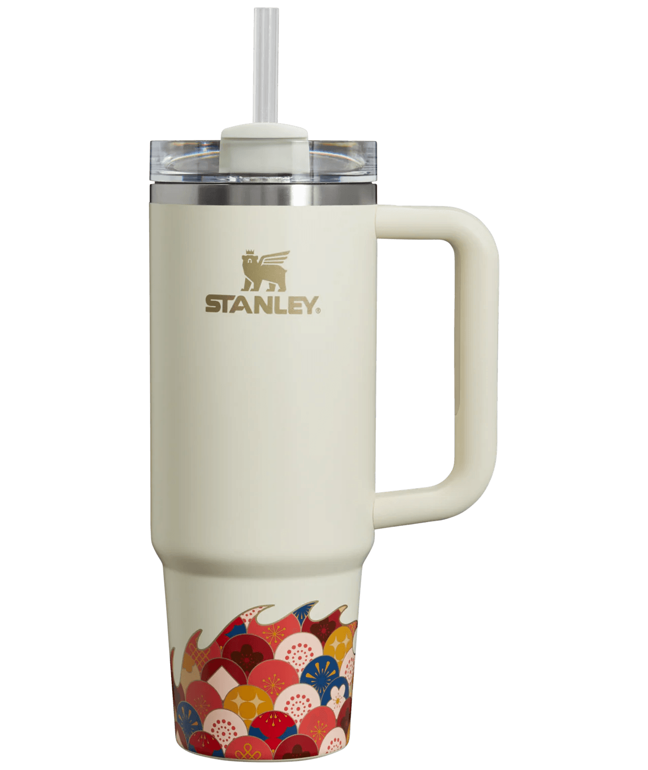 Stanley The Quencher H2.0 Tumbler 30 OZ Lunar New Year Cream Dragon
