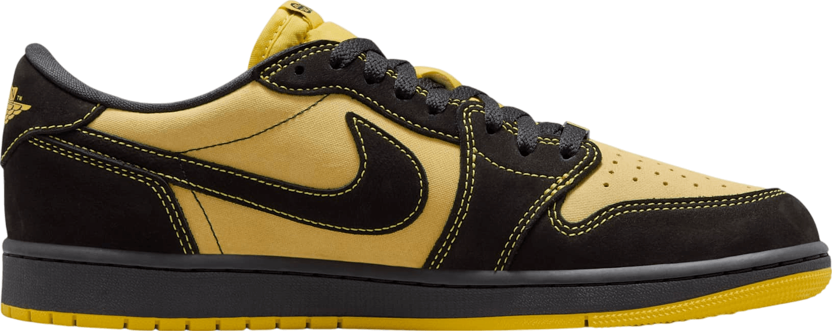 Quai 54 x Air Jordan 1 Retro Low Tour Yellow/Black