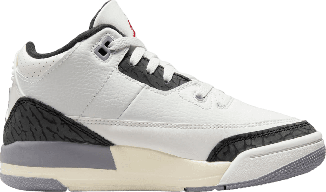 Air Jordan 3 Cement Grey (PS)