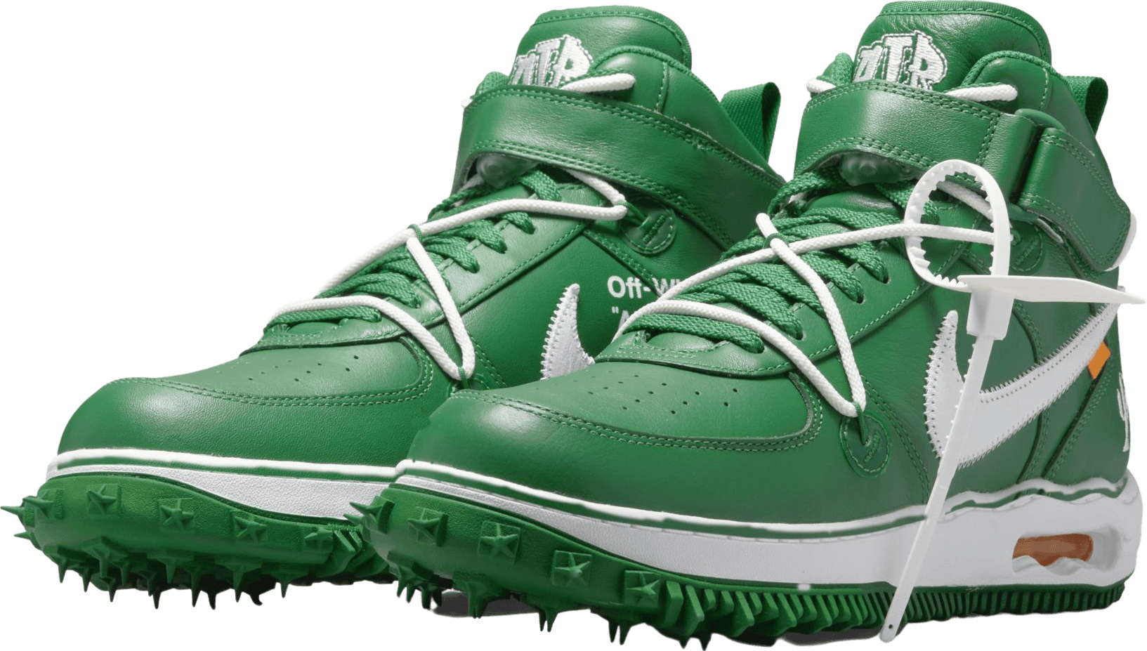 Nike Air Force 1 Mid Off-White Pine Green