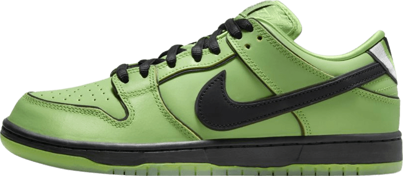 Nike SB Dunk Low x The Powerpuff Girls Buttercup