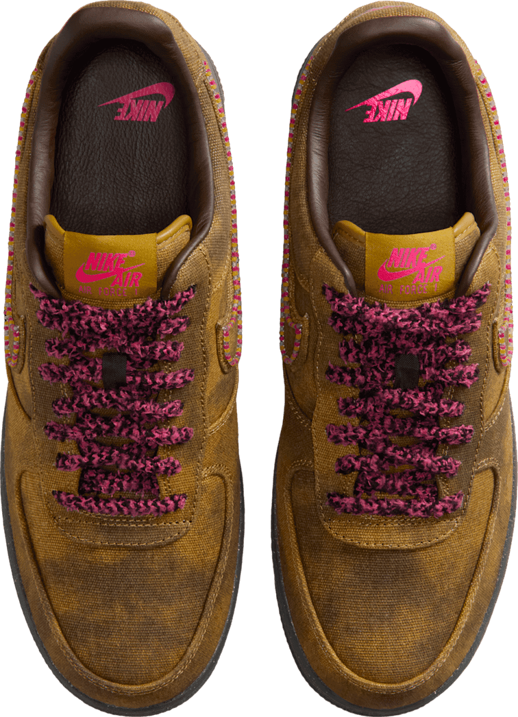 Nike Air Force 1 Low '07 Desert Moss/Fierce Pink