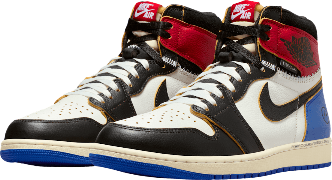 Union LA x Fragment x Air Jordan 1 High Red/Sport Royal
