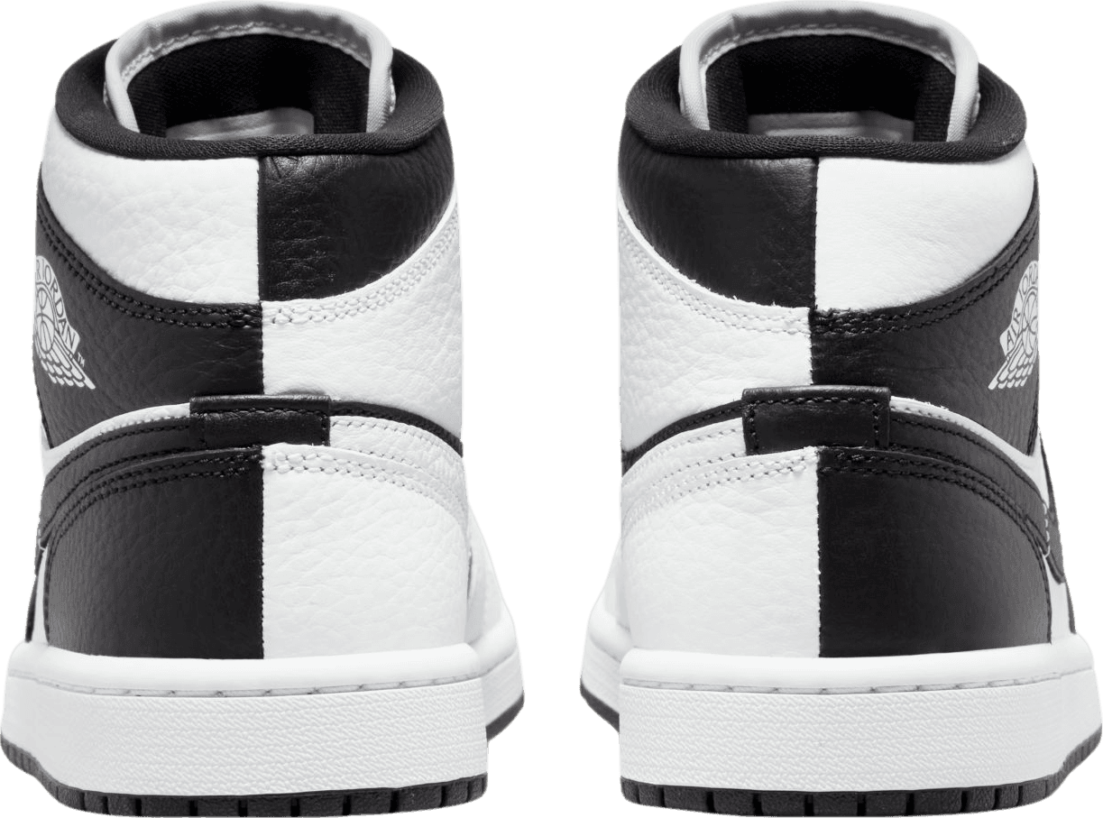 Air Jordan 1 Mid Split Black White (W)